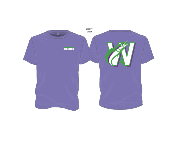 Wahoo Comfort Colors Short Sleeve- Violet